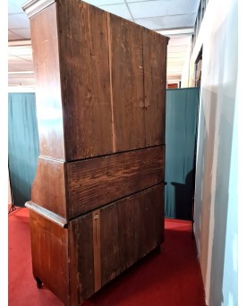 Le village de 58 brocanteurs -  Secrétaire époque Empire en noyer