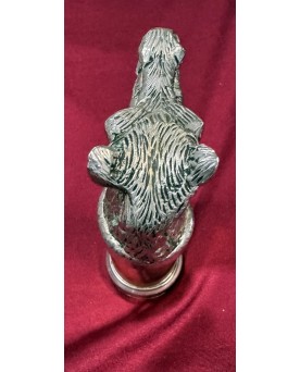 Le village de 58 brocanteurs - Gucci Italie : Poivrier A Tête De Cheval En Métal Argenté Vers 1970