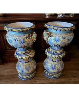 Le village de 58 brocanteurs -  Secrétaire époque Empire en noyer