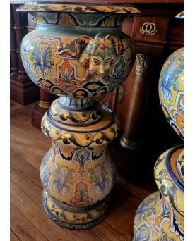 Le village de 58 brocanteurs -  Secrétaire époque Empire en noyer