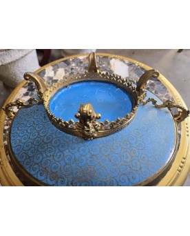 Le village de 58 brocanteurs -  Secrétaire époque Empire en noyer