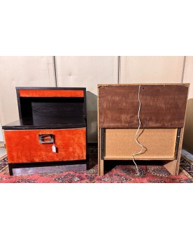 Le village de 58 brocanteurs - Paire de chevets vintage 70'