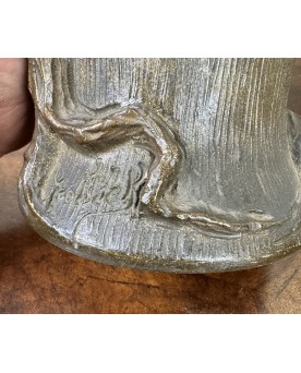 Le village de 58 brocanteurs -  Secrétaire époque Empire en noyer