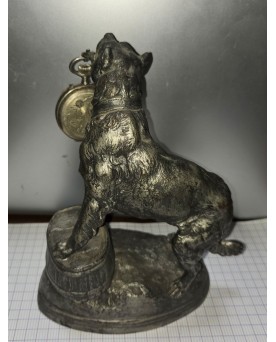 Village des brocanteurs 58 - porte montre signé Charles Valton avec sa montre