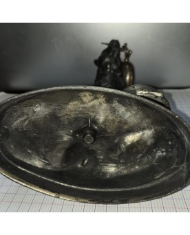 Village des brocanteurs 58 - porte montre signé Charles Valton avec sa montre