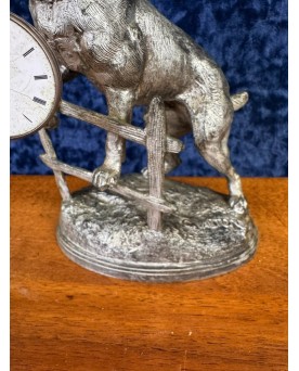 Le village de 58 brocanteurs - C.valton : Bronze Porte Montre « Le Bouledogue »