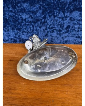 Le village de 58 brocanteurs - C.valton : Bronze Porte Montre « Le Bouledogue »