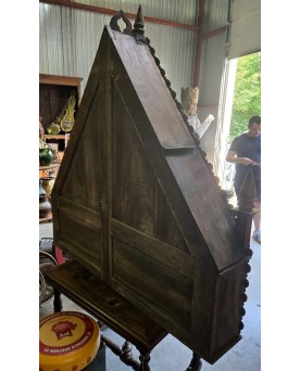 Le village de 58 brocanteurs - Chapelle d'Autel style Gotique en chene
