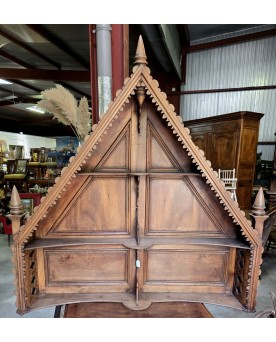 Le village de 58 brocanteurs - Chapelle d'Autel style Gotique en chene