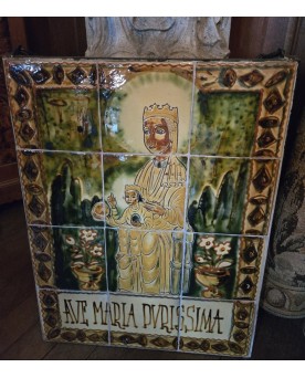 Le village de 58 brocanteurs - Buffet époque Empire en noyer