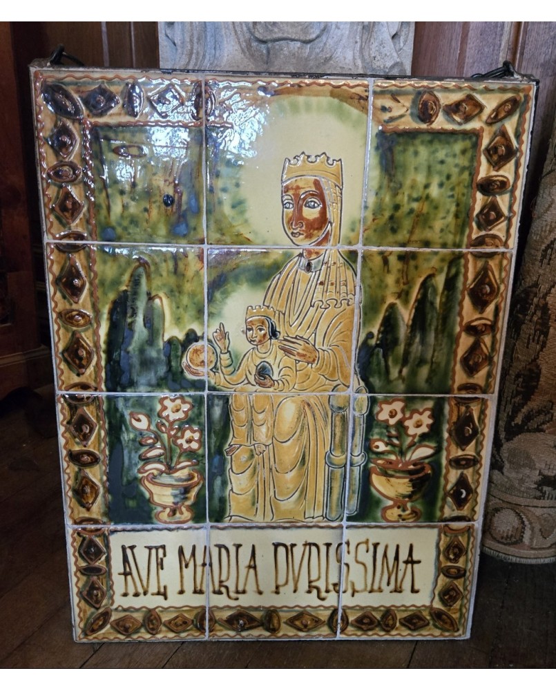 Le village de 58 brocanteurs - Buffet époque Empire en noyer