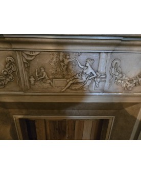 Le village de 58 brocanteurs - Buffet époque Empire en noyer
