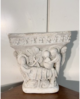 Le village de 58 brocanteurs - Chapiteau en pirre reconstituée