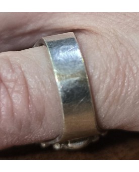 Le village de 58 brocanteurs - bague Vintage en argent et turquoise