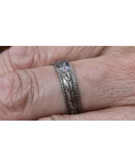 Le village de 58 brocanteurs -bague bérbère en argent et Lapis Lazuli