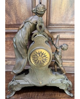 Le village de 58 brocanteurs - Buffet époque Empire en noyer
