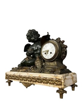 Le village de 58 brocanteurs - Buffet époque Empire en noyer