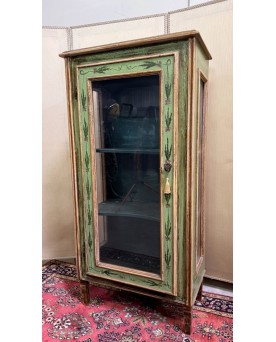 Le village de 58 brocanteurs -  Vitrine Venitienne en bois peint