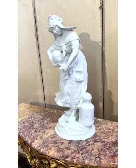 Le village de 58 brocanteurs - Buffet époque Empire en noyer