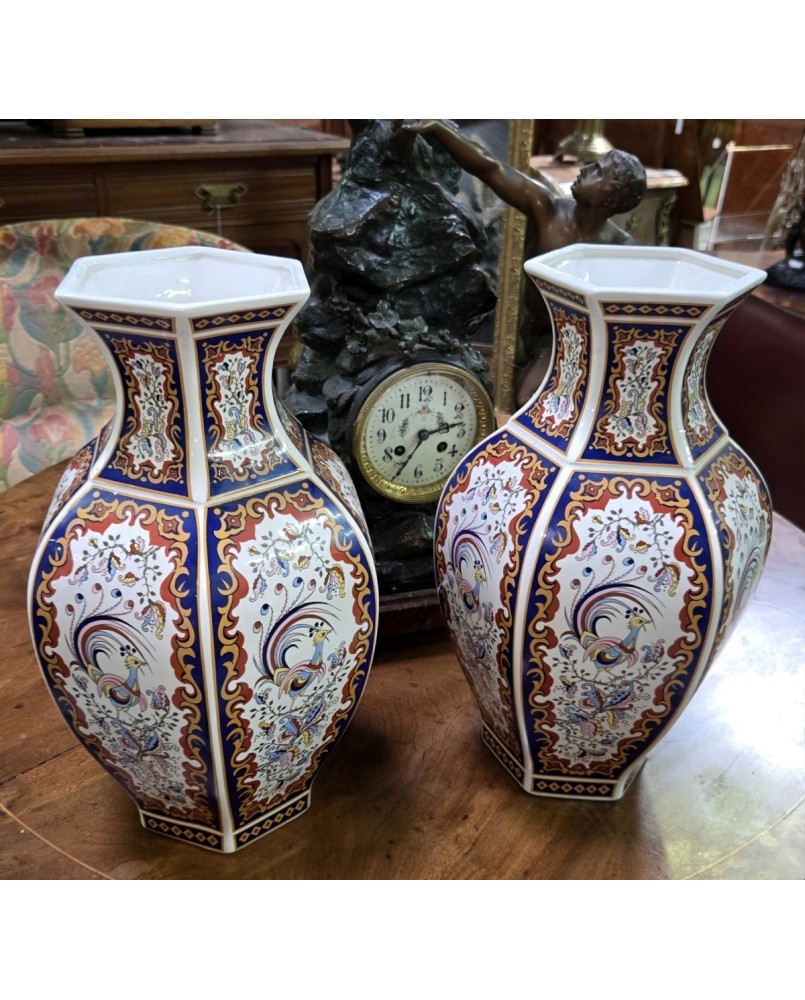 Le village de 58 brocanteurs - Buffet époque Empire en noyer