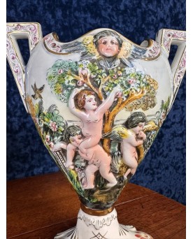 Le village de 58 brocanteurs - Buffet époque Empire en noyer