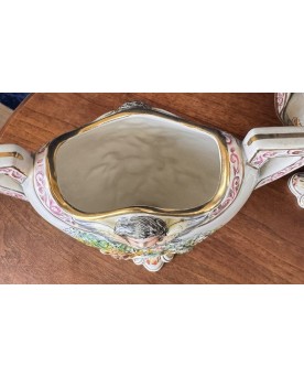 Le village de 58 brocanteurs - Buffet époque Empire en noyer