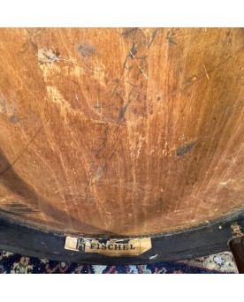 Le village de 58 brocanteurs -  Vitrine Venitienne en bois peint