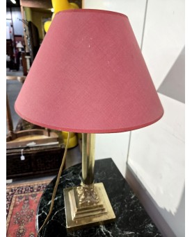 Le village de 58 brocanteurs - Lampe de style Empire en bronze doré