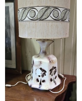 Le village de 58 brocanteurs - Trés grande lampe / lampadaire céramique époque Art Déco