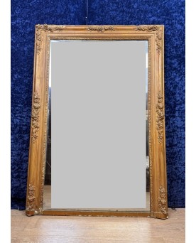 Le village de 58 brocanteurs - Miroir époque Empire En Bois Et Stuc Doré Circa 1810-1820