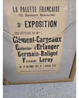 Le village de 58 brocanteurs - Buffet époque Empire en noyer