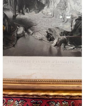 Le village de 58 brocanteurs - Buffet époque Empire en noyer